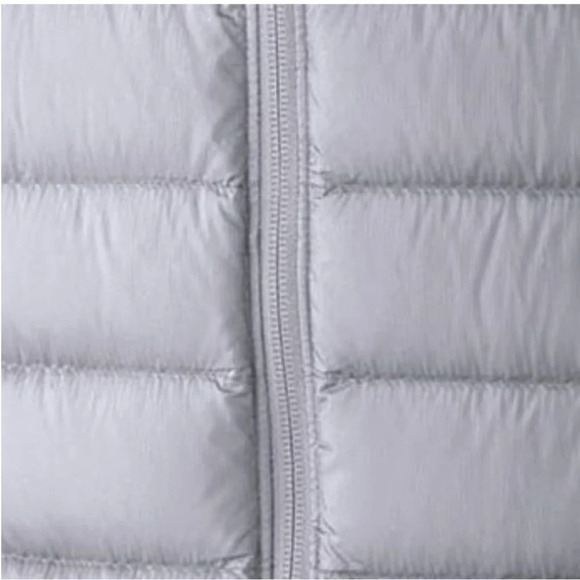 Patagonia Women's M Medium Down Sweater Vest Puffer Puff Herring Grey NWT Purple - Picture 9 of 10